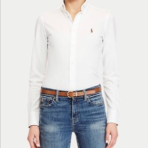 RALPH LAUREN | women’s custom fit oxford | Sm
